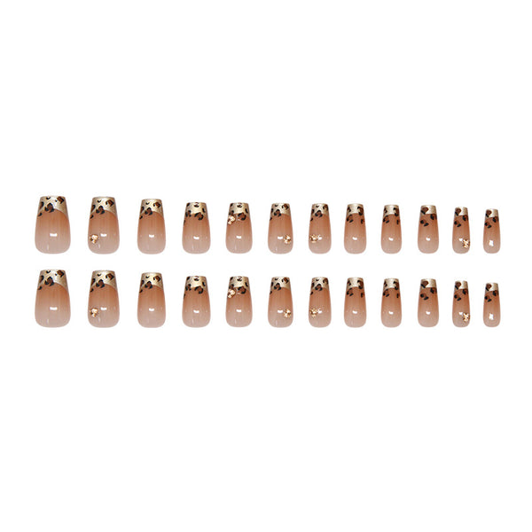 12 Sizes-24 Pcs Press On Nails MY104