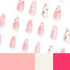12 Sizes-24 Pcs Press On Nails JP2767