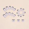 12 Sizes-24 Pcs Press On Nails W815