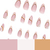 12 Sizes-24 Pcs Press On Nails JP1799