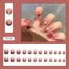 12 Sizes-24 Pcs Press On Nails R744