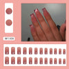 12 Sizes-24 Pcs Press On Nails W1308