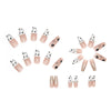 12 Sizes-24 Pcs Press On Nails Z514
