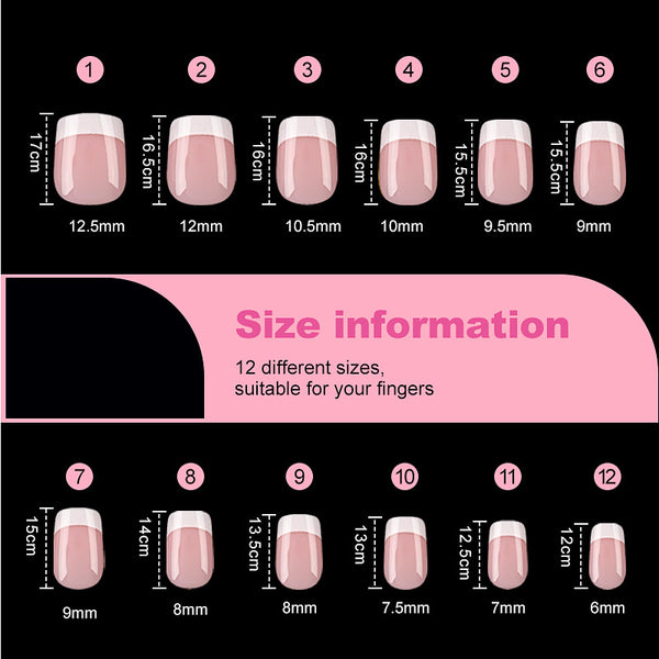 120 Pcs Press On Nails CP001