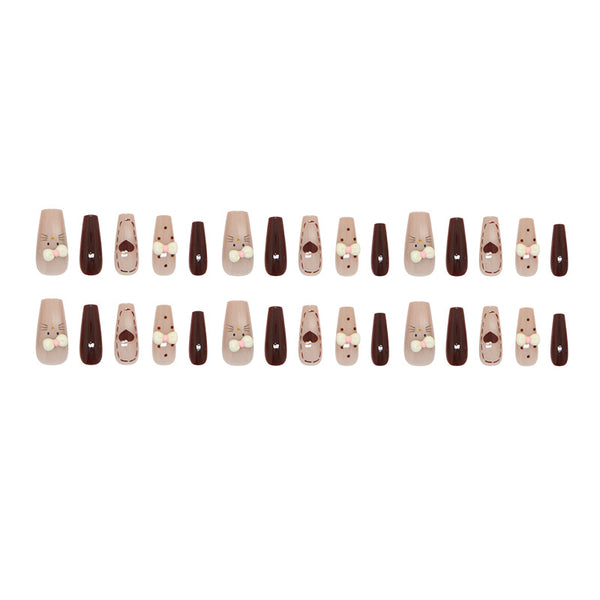 30 Pcs Press On Nails Z1294