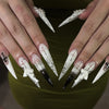 12 Sizes-24 Pcs Press On Nails JP4353