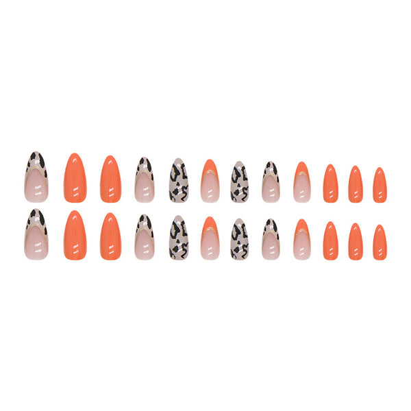 12 Sizes-24 Pcs Press On Nails W712