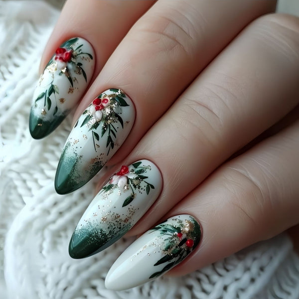 12 Sizes-24 Pcs Press On Nails Y1299