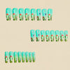 12 Sizes-24 Pcs Press On Nails Y1980