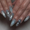 12 Sizes-24 Pcs Press On Nails JP4199