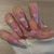 12 Sizes-24 Pcs Press On Nails Z960