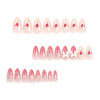 12 Sizes-24 Pcs Press On Nails JP3138