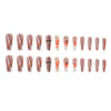 12 Sizes-24 Pcs Press On Nails W1411