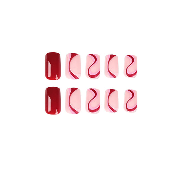 12 Sizes-24 Pcs Press On Nails JP2263