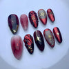 12 Sizes-24 Pcs Press On Nails W2027