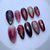 12 Sizes-24 Pcs Press On Nails W2027