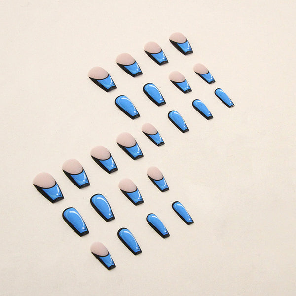 12 Sizes-24 Pcs Press On Nails W322