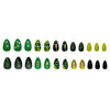 12 Sizes-24 Pcs Press On Nails Z1267