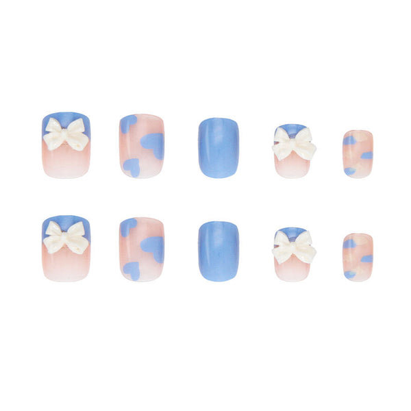 12 Sizes-24 Pcs Press On Nails Z107