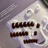 12 Sizes-24 Pcs Press On Nails JP699