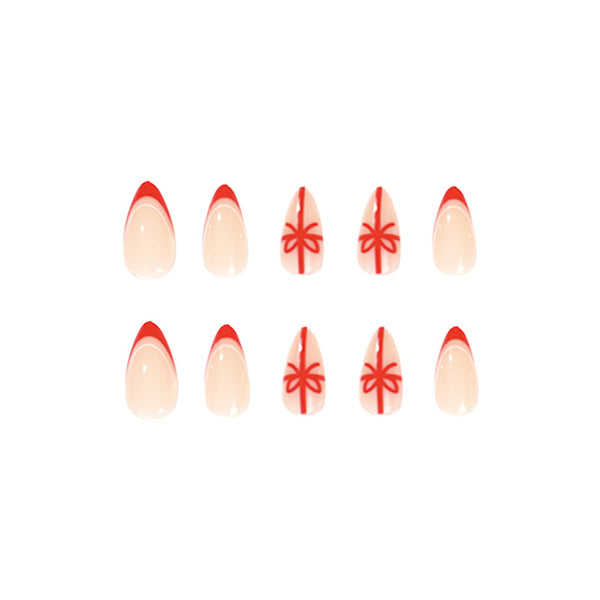 12 Sizes-24 Pcs Press On Nails JP1894