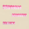 12 Sizes-24 Pcs Press On Nails Y1554