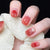 12 Sizes-24 Pcs Press On Nails JP1323
