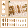 12 Sizes-24 Pcs Press On Nails R687
