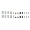 12 Sizes-24 Pcs Press On Nails W760