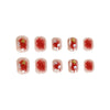 12 Sizes-24 Pcs Press On Nails JP1457