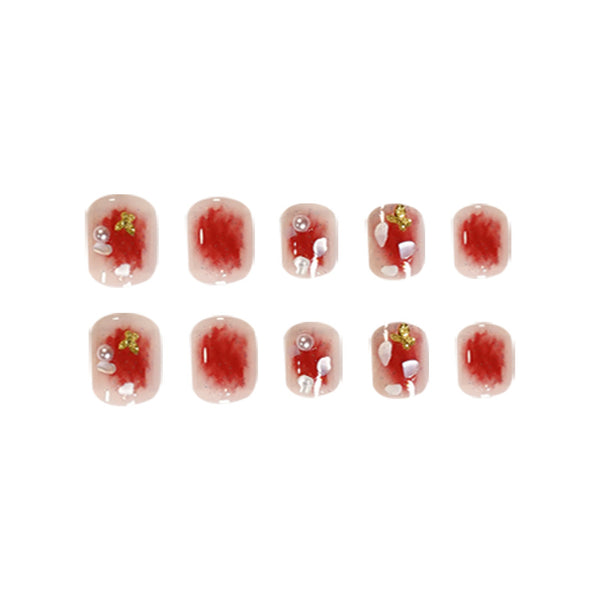 12 Sizes-24 Pcs Press On Nails JP1457