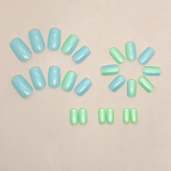 12 Sizes-24 Pcs Press On Nails W1412