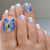 12 Sizes-24 Pcs Press On Nails Y716