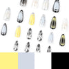 12 Sizes-24 Pcs Press On Nails JP3845