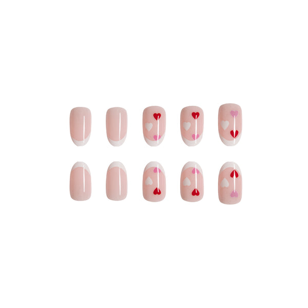 12 Sizes-24 Pcs Press On Nails C249