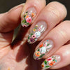 12 Sizes-24 PcsPress On Nails JB692