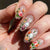 12 Sizes-24 PcsPress On Nails JB692