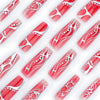 12 Sizes-24 Pcs Press On Nails JP3544