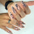 12 Sizes-24 Pcs Press On Nails JP2855
