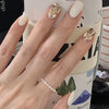12 Sizes-24 Pcs Press On Nails Z583