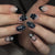 12 Sizes-24 Pcs Press On Nails JP4046