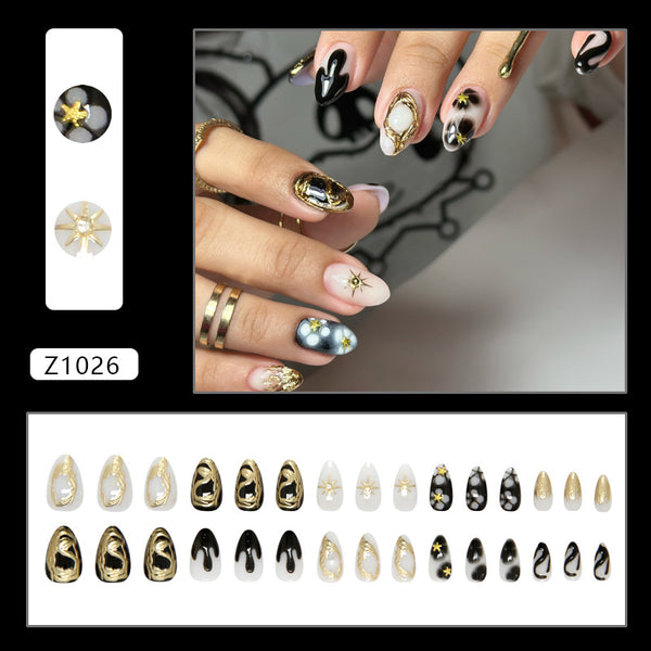 30 Pcs Press On Nails Z1026