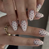 12 Sizes-24 Pcs Press On Nails JP4112