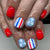 12 Sizes-24 Pcs Press On Nails Y1550