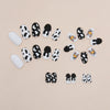 12 Sizes-24 Pcs Press On Nails R795