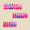 12 Sizes-24 Pcs Press On Nails Y535