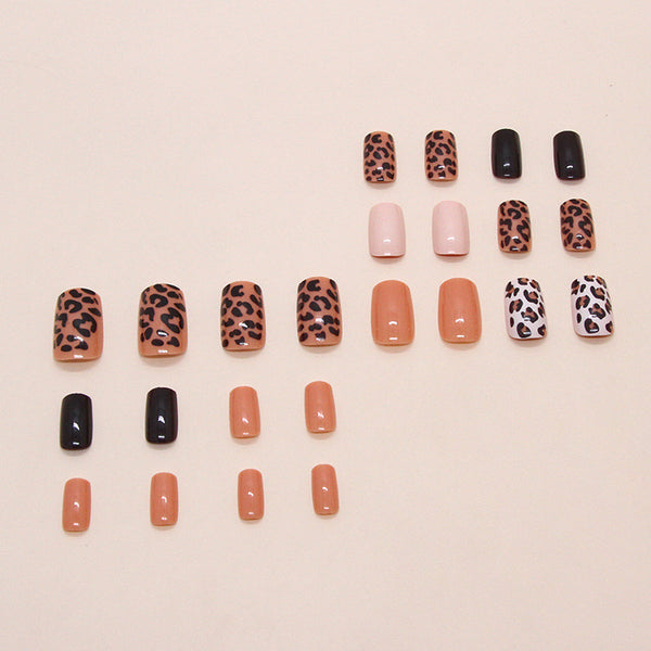 12 Sizes-24 Pcs Press On Nails W1853