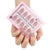 Glamhalo Premiere 30pcs Press On Nails – Eco-Friendly Perfect Fit - GD31