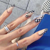 12 Sizes-24 Pcs Press On Nails JP3121