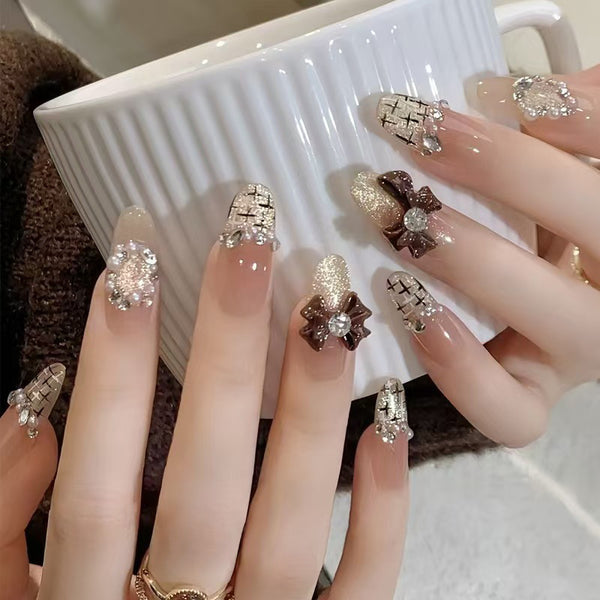 30 Pcs Press On Nails MY187